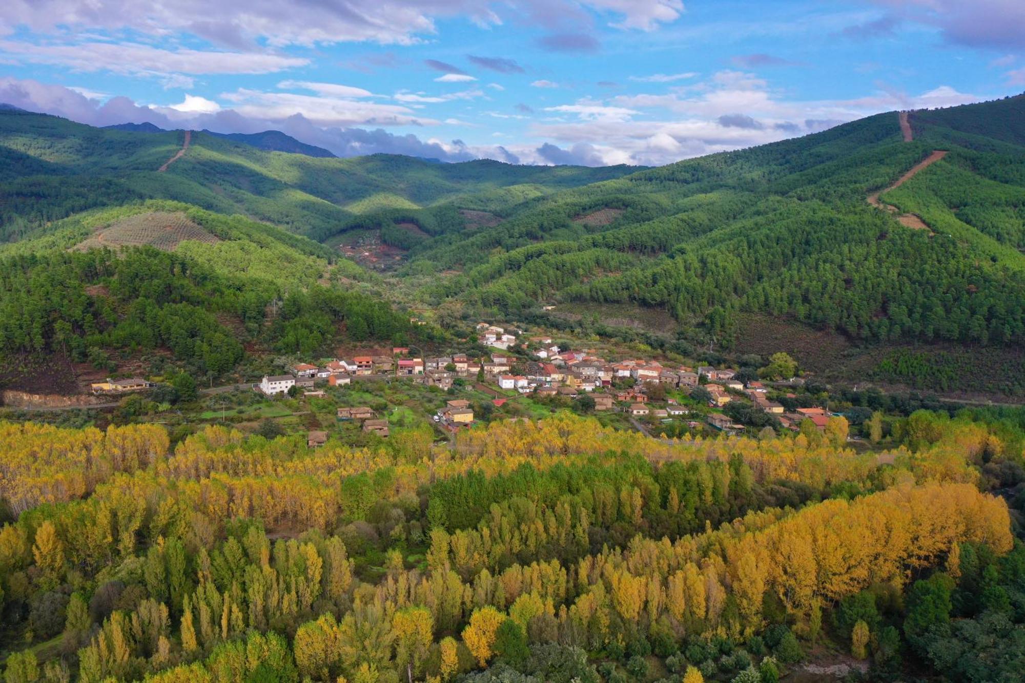 Apartamento Rural La Brigida, Rubiaco, Las Hurdes ภายนอก รูปภาพ