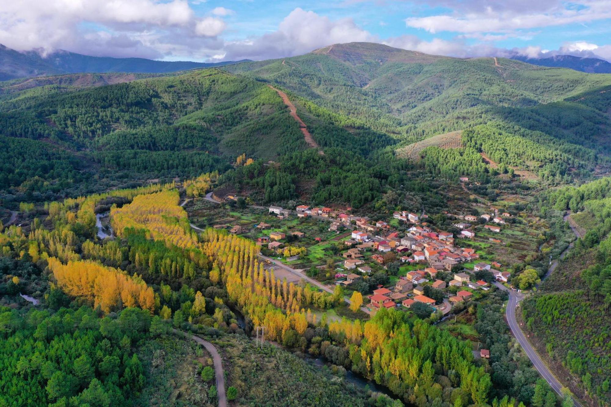 Apartamento Rural La Brigida, Rubiaco, Las Hurdes ภายนอก รูปภาพ
